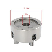 DURAFORCE Reversible Jaw 5" 4-Jaw Lathe Chuck K72-125 - Independent Wood Turning