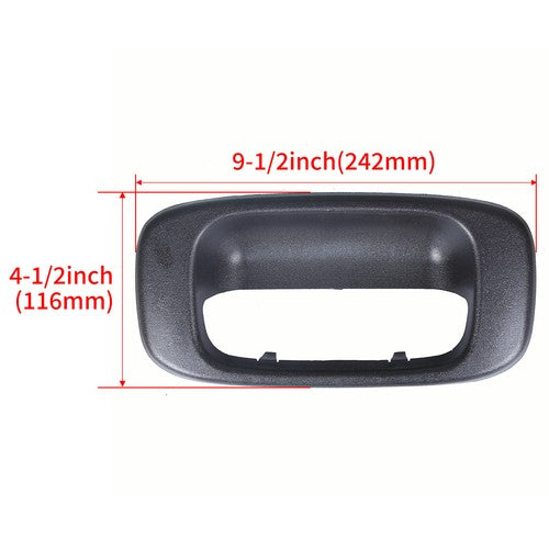 Tailgate Handle Bezel Trim Fits Chevy Silverado GMC Sierra 1999-2004 2005 2006 2007