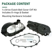DURAFORCE For Can Am Maverick 1000R Drive Clutch Belt Cover CVT Kit Belt Box Set 2014-2020