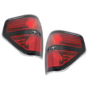 DURAFORCE Left&Right Red Rear Tail Lights Brake Lamps For Ford F-150 Pickup Truck 2009-14