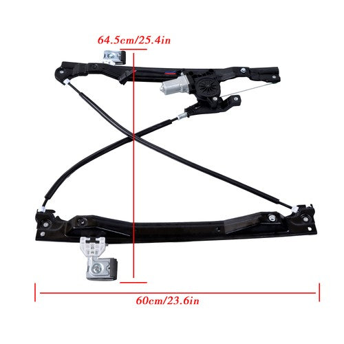 DURAFORCE 741-690 741-691 Power Window Regulator W/Motor FL&FR For GMC Envoy 2002-2009 NEW
