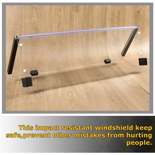 DURAFORCE For EZGO TXT Clear Windshield For 2014- UP *New In Box Golf Cart Part*