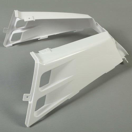 Left Right Gas Tank Side Covers Plastic for Yamaha Banshee 350 87 06 White