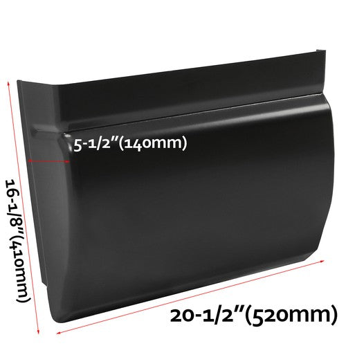 DURAFORCE Right Passenger Rust Repair Cab Corner Extended Cab For Chevy S10 Sonoma 94-04