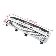 DURAFORCE Front Bumper Grille Black Chrome For Chevy Silverado 2500HD 3500 HD 2011-14