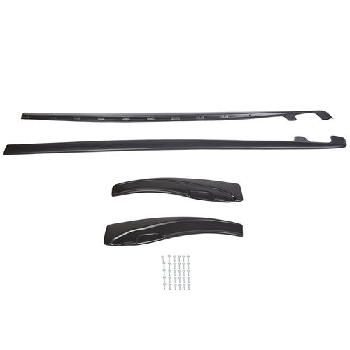 ZR1 Style ABS Side Skirts Rocker Panels Mud Flaps for Corvette C6 Z06 Wide 2005-2013