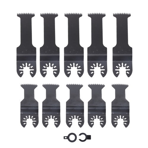 DURAFORCE Oscillating Multitool Blades Kit 10 PCS Japanese Tooth Saw Blades Extra-Long