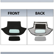 DURAFORCE Black Convertible Soft Top w/Heated Glass Window For Mazda Miata 1990-2005 99-05
