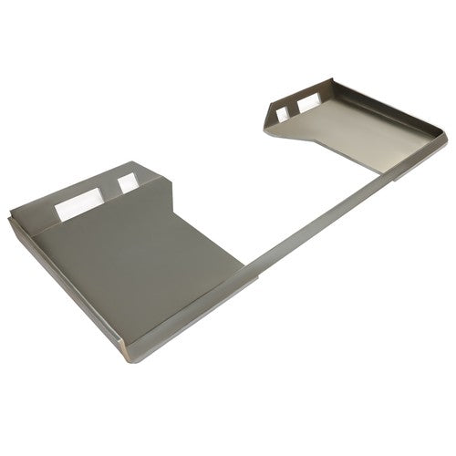 DURAFORCE 3/8" Universal Quick Tach Cut Out Skid Steer Mount Plate Adapter Loader