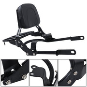 DURAFORCE For Bonneville T100 T120/Black 2016-2024 Backrest Sissy Bar w/ Luggage Rack USA