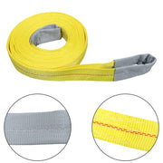 DURAFORCE 2 Pcs 20' x 2" Lifting Sling Straps 9400lbs Fracture Strength for Hoist, Truck