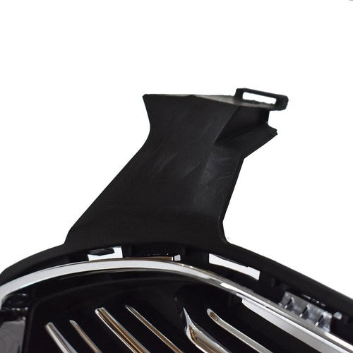 DURAFORCE For Ford Fusion 2013-2016 2pcs Front Upper & Lower Mesh Grille Replacement