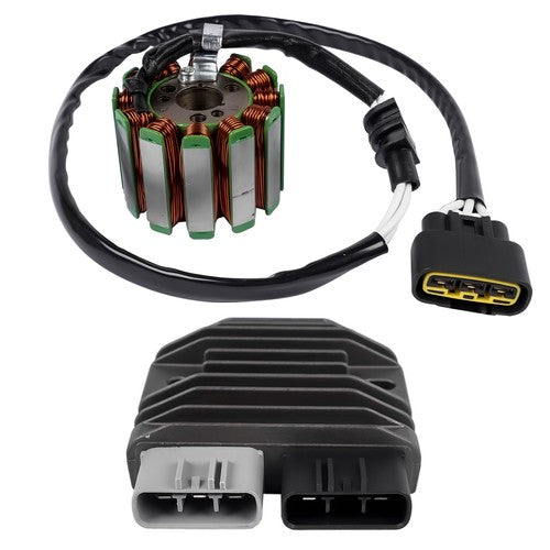 DURAFORCE Magneto Coil Stator & Regulator Rectifier 2D1-81410-00-00 for Yamaha FZS1 2015