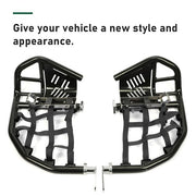 DURAFORCE Nerf Bars Pro Foot Peg Fits Honda Sportrax 400 TRX400EX 400X Bars Black Net Bar