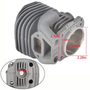 DURAFORCE 506386171 520757302 51mm Cylinder Piston Kit For Husqvarna K750 K760 Chainsaw US