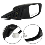 DURAFORCE Passenger Power Door Right Rearview Mirror Plastic For Nissan Altima 2013-2018