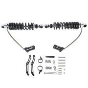 DURAFORCE Adjustable Rear Suspension Shocks Remote Reservoir for Harley Road Glide 2014-24