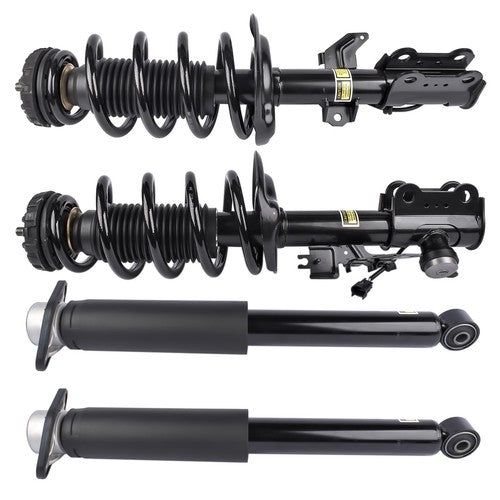 DURAFORCE 4Pcs Front Strut Assys + Rear Shock Absorber For Cadillac SRX 10-16 w/ Electric