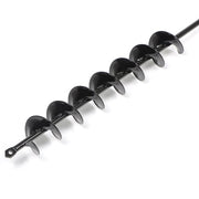 DURAFORCE 32" x 2" Extended Length Garden Auger Drill Bit for Planting Bulb & Bedding P...