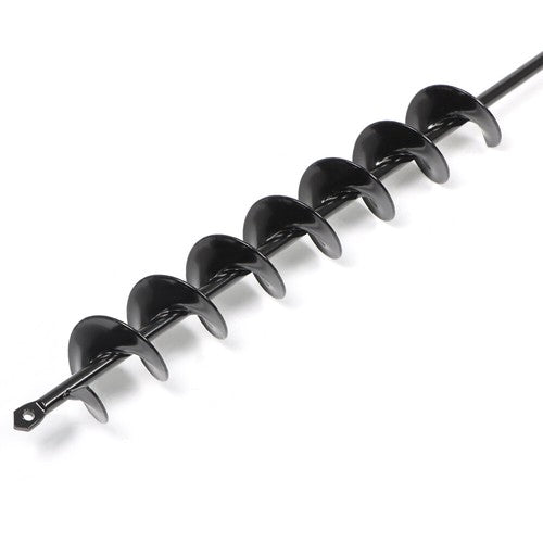 DURAFORCE 32" x 2" Extended Length Garden Auger Drill Bit for Planting Bulb & Bedding P...