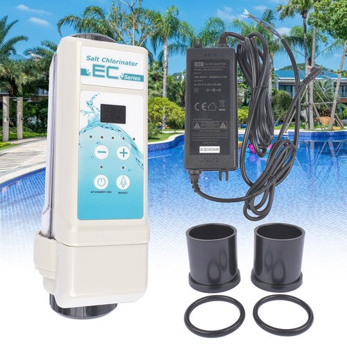 DURAFORCE Complete Salt Water Pool Chlorine Generator System For 12g/h 16,000G Chlorinator