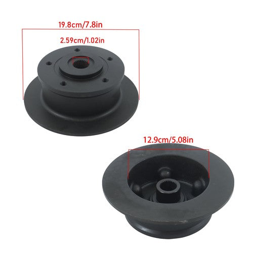 DURAFORCE AM142949 M158242 2× Brake Disc Hub For John Deere XUV 620 825 835 Gator