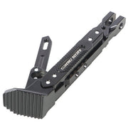 DURAFORCE Motorcycle CNC Aluminum Alloy Kickstand Foot Side Support Kick Stand Adjustable