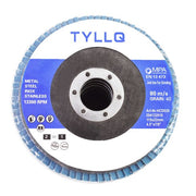 DURAFORCE New 20 Pack 40 Grit 4.5" X 7/8" Premium Zirconia Flap Disc Sanding Grinding