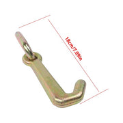DURAFORCE 5/16 Inch Mini J Hook G70 5400 lbs Working Load Limit with Link Pack of 2