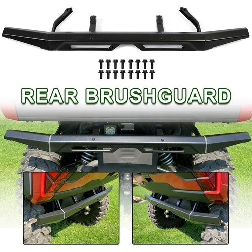 DURAFORCE Rear Bumper Brushguard For 2018-2024 Polaris Ranger 1000 Crew XP #2882529 NEW