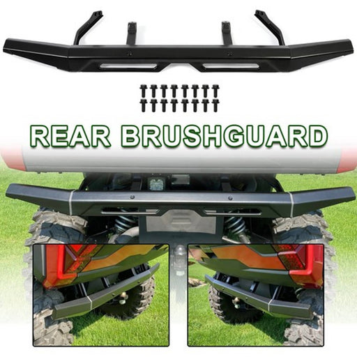 DURAFORCE Rear Bumper Brushguard For 2018-2024 Polaris Ranger 1000 Crew XP #2882529 NEW