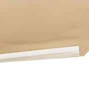 DURAFORCE For Toyota Land Cruiser 1998-2007 New Driver Bottom Leather Seat Cover Ivory Tan