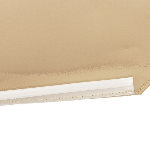 DURAFORCE For Toyota Land Cruiser 1998-2007 New Driver Bottom Leather Seat Cover Ivory Tan