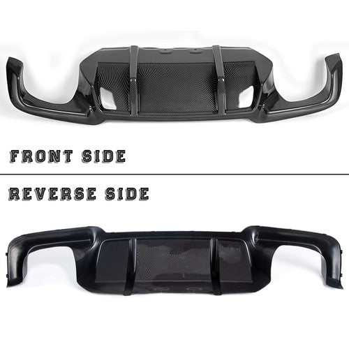 Rear Diffuser Carbon Fiber Color Fits 12-16 BMW 5 Series F10 M5 DTM Style