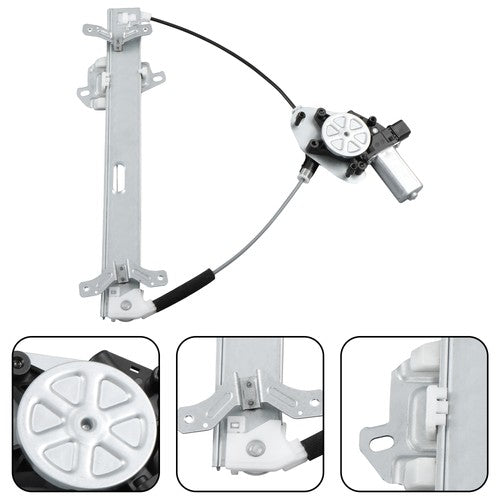 DURAFORCE 741-305 Front Right Window Regulator w/ motor For Honda Accord 2 Door 2003-2007