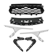 DURAFORCE New Plastic Front Bumper Grille Chrome Trim Kit For Chevrolet Trax 2023 2024