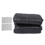 DURAFORCE 4FT by 25FT Heavy Duty Garden Privacy Fence Barrier Net With Zip Ties