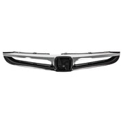 DURAFORCE Front Upper & Lower Grille 2pcs for 2006-2007 for Honda Accord 4DR Sedan