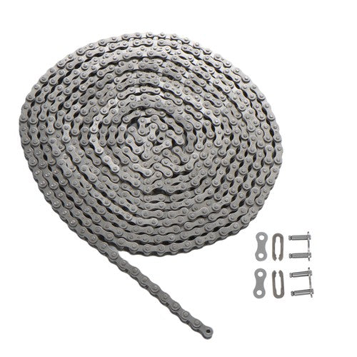 DURAFORCE 20ft #41 Roller Chain with Master Link 1/2" Pitch Gate Opener Industrial Machine