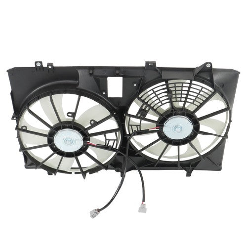 DURAFORCE Radiator Condenser Cooling Fan Assembly For Toyota Sienna Lexus RX350 2011-2016