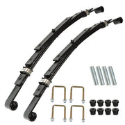 DURAFORCE Heavy Duty Rear Leaf Springs 4-Leaf For EZGO TXT Golf Cart 2 Set 1995-2013 US