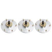 DURAFORCE 3Pcs Mower Deck Spindle 109-2102 For Exmark Lazer Z X-Series 109-6917 109-0764