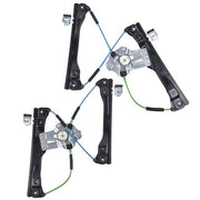 DURAFORCE Door Window Regulator w/o Motor Front Left & Right Side for Chevy Volt 2011-2015