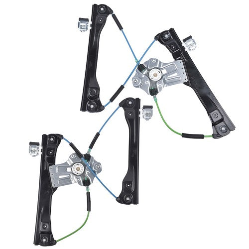 DURAFORCE Door Window Regulator w/o Motor Front Left & Right Side for Chevy Volt 2011-2015