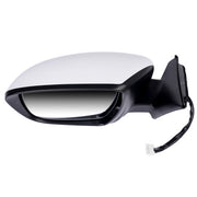 DURAFORCE Left View Mirror Assembly with Turn Signal Lamp for Nissan Rogue SV SL Advance