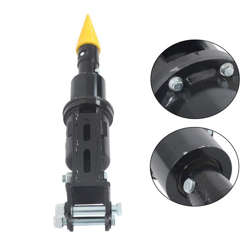 DURAFORCE Spiral Screw Log Splitter Cone Hydraulic Wood Splitter for Mini Excavator