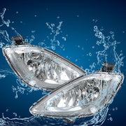 DURAFORCE Front Bumper Fog Lights Lamps+Wiring+Switch For 2011-2013 Hyundai Elantra Clear