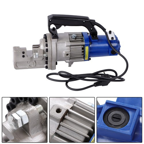 DURAFORCE Electric Hydraulic Rebar Cutter Tool RC-22mm 1350W 7/8'' 7# Heavy Duty 50/60HZ