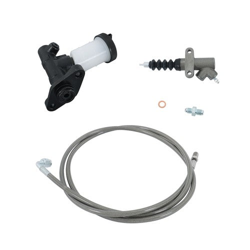 DURAFORCE For Mazda Miata 1990-2005 Master & Slave Cylinder & Stainless Clutch Line Kit