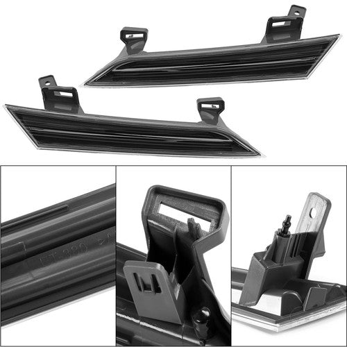 DURAFORCE Headlight Reflector Panel Pair for 2009-2014 for Nissan Murano Left Right 2PCS